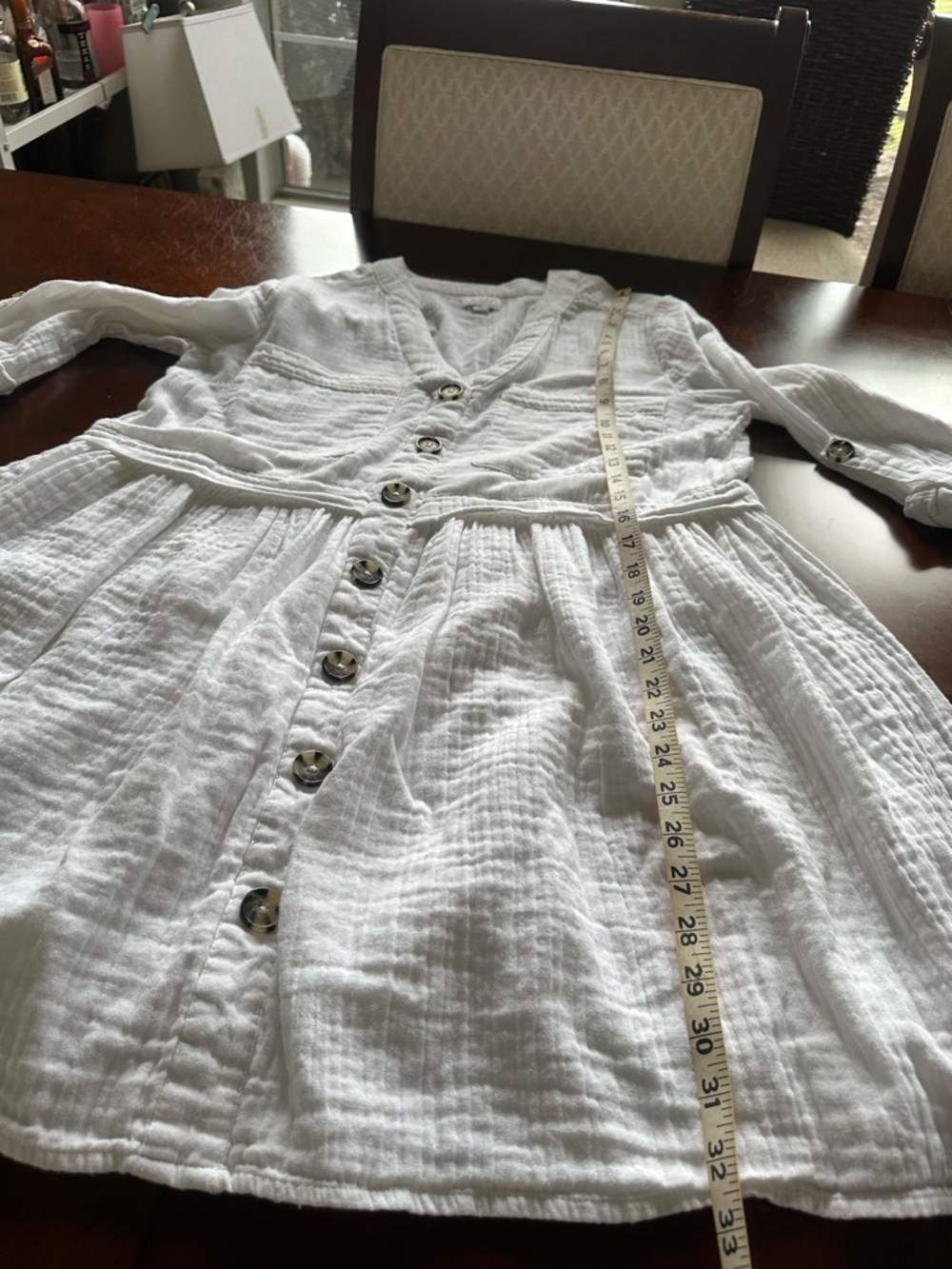 Women’s size small 100% cotton, mudpie, breezy dress - Picture 2 of 7